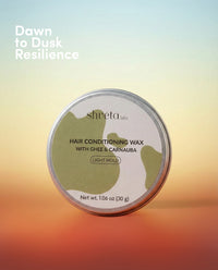 Hair Conditioning Wax With Ghee & Carnauba (Light Hold)